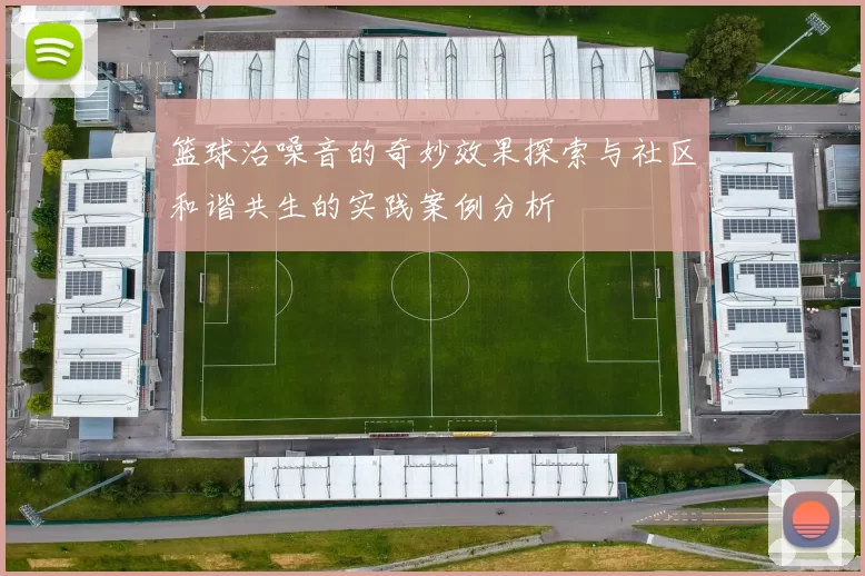篮球治噪音的奇妙效果探索与社区和谐共生的实践案例分析